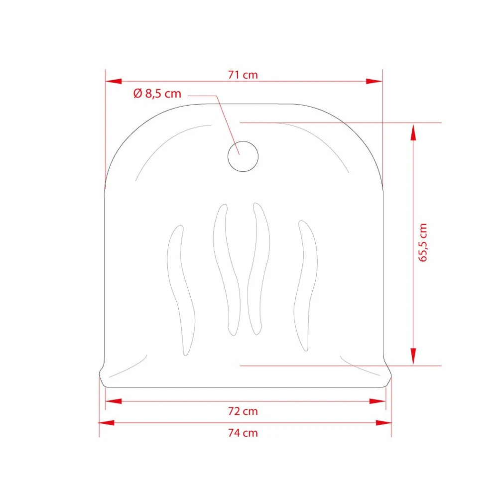 Renfort bac à douche IRM O'Hara