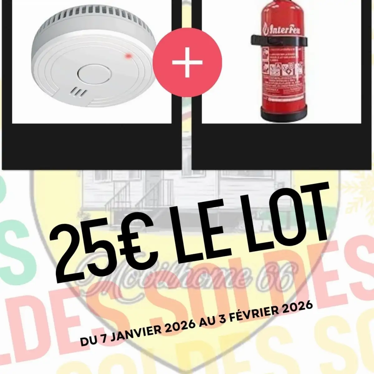 DETECTEUR + EXTINCTEUR