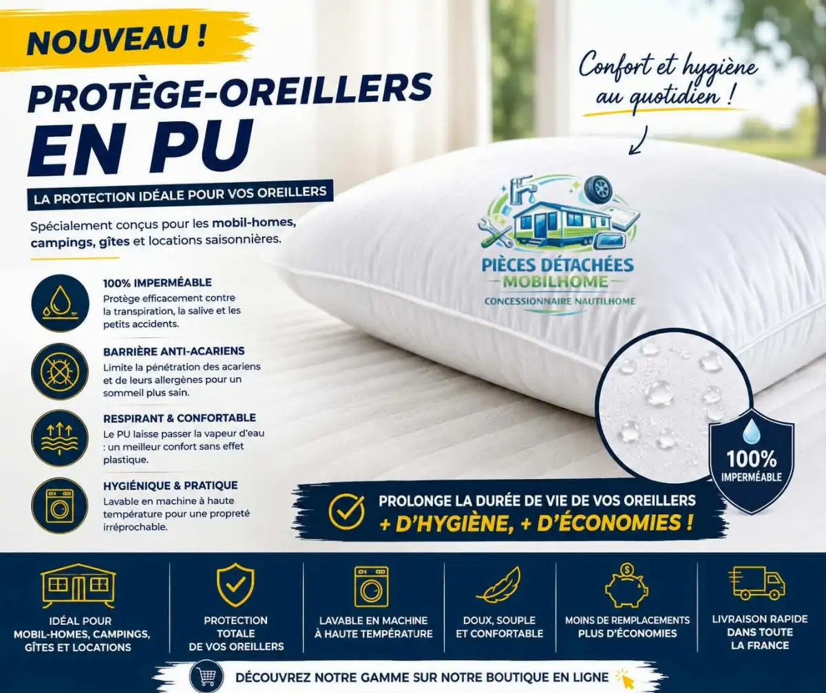 PROTEGE-OREILLERS en PU (polyuréthane) 60X60